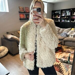 Abercrombie Teddy Jacket - like new!